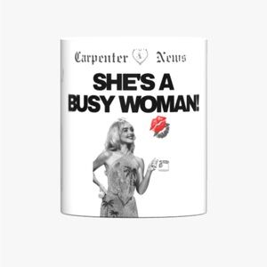 Custom Sabrina Carpenter Busy Woman Mug